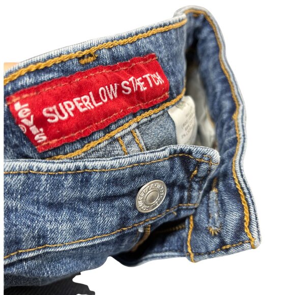 Vintage Levi’s 518 Superlow Bootcut Jeans Y2K Britney Era, Women’s 7 - Picture 6 of 8